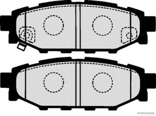 MAXGEAR 191447 Комплект гальмівних колодок, дискове гальмо