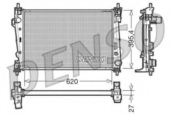 DENSO DRM01007 Радіатор, охолодження двигуна