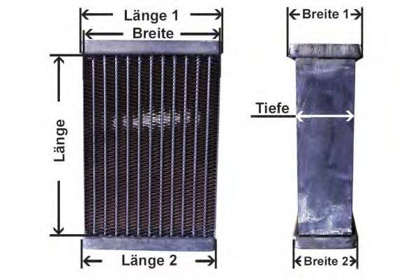 NRF 13952 сітка радіатора, охолодження двигуна