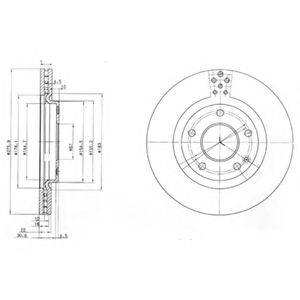 MERCEDES-BENZ 168 421 O61264 гальмівний диск