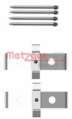 METZGER 1091674 Комплектуючі, колодки дискового гальма